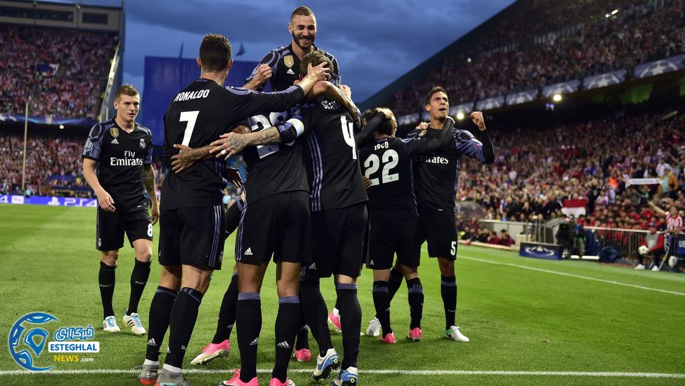 اتلتیکومادرید و رئال مادرید نیمه نهایی لیگ قهرمانان اروپا 2016/17
