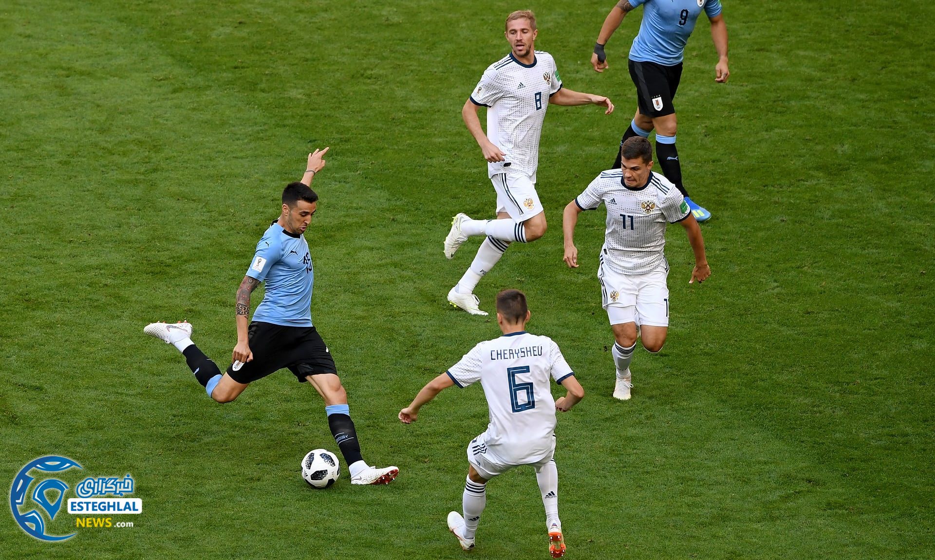 دیدار اروگوئه و روسیه