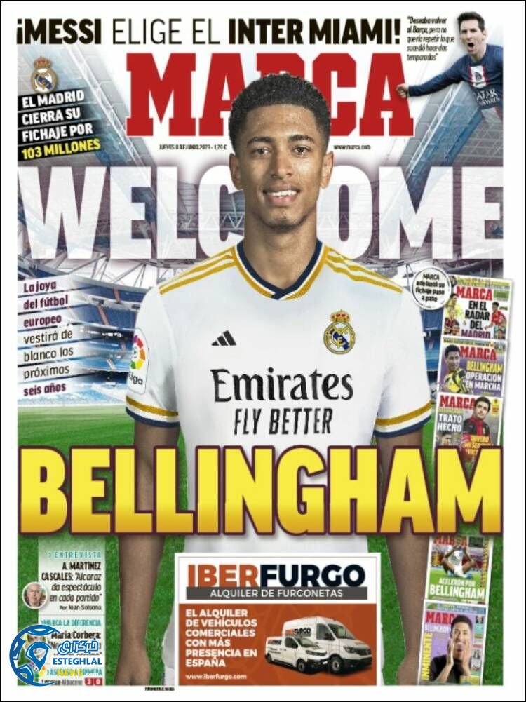 روزنامه ورزشی مارکا پنجشنبه 18 خرداد 1402 