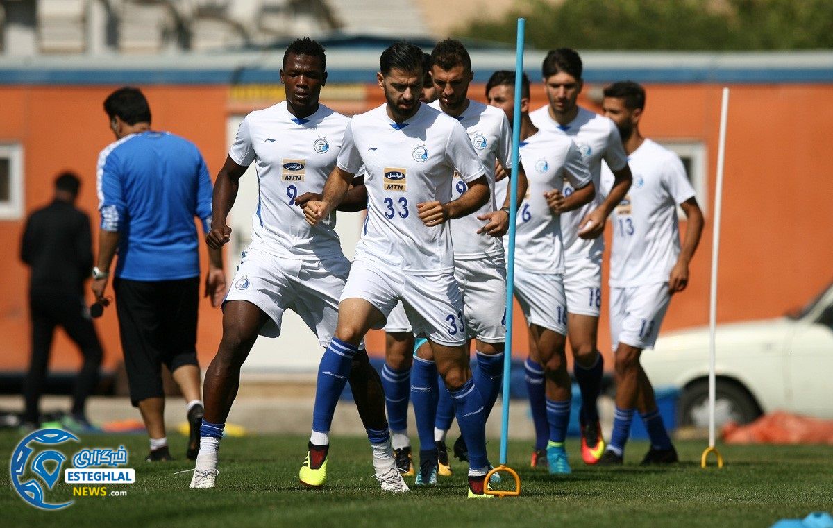 تمرین استقلال دوشنبه 9 مهر 97