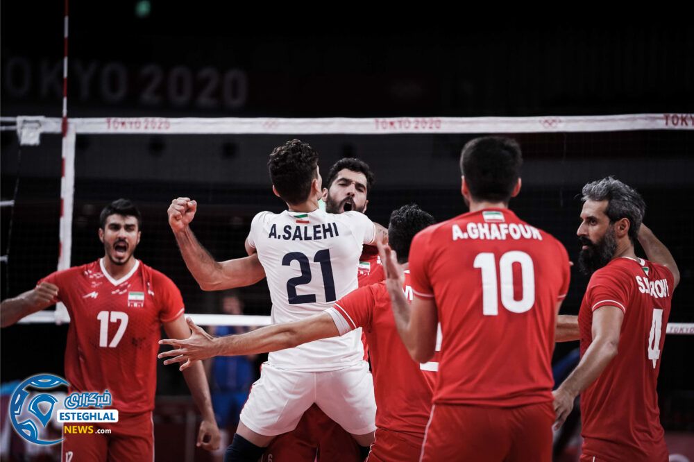 والیبال ایران و ایتالیا