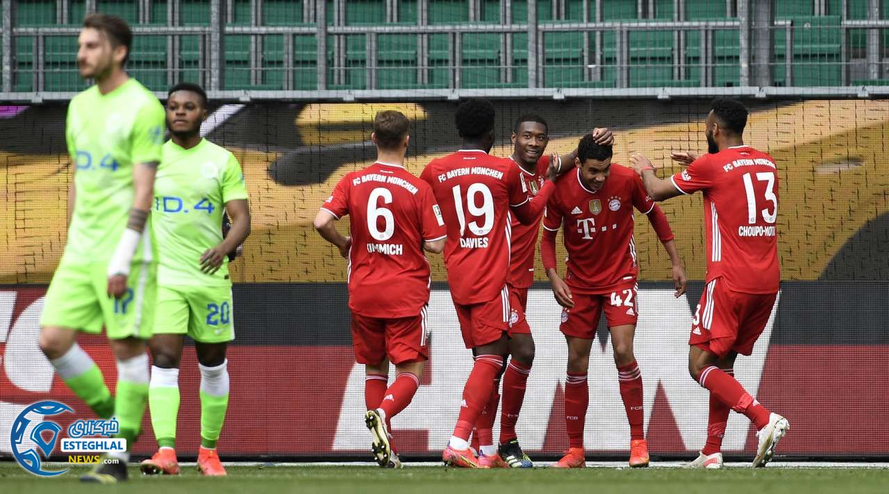ولفسبورگ 2-3 بایرن مونیخ