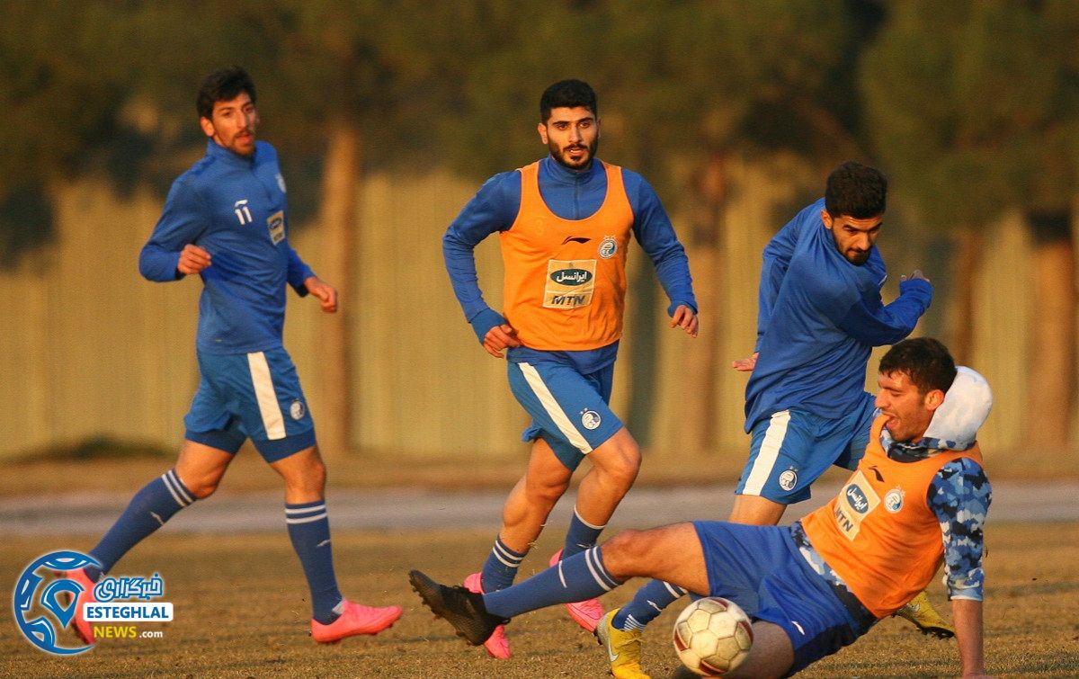 تمرین استقلال 3 بهمن  ماه 97