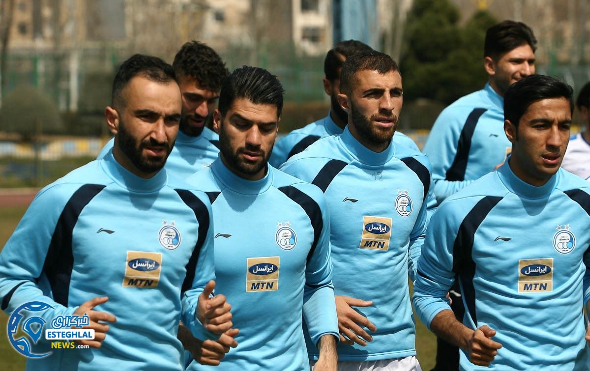 تمرین استقلال 22 اسفند ماه 97