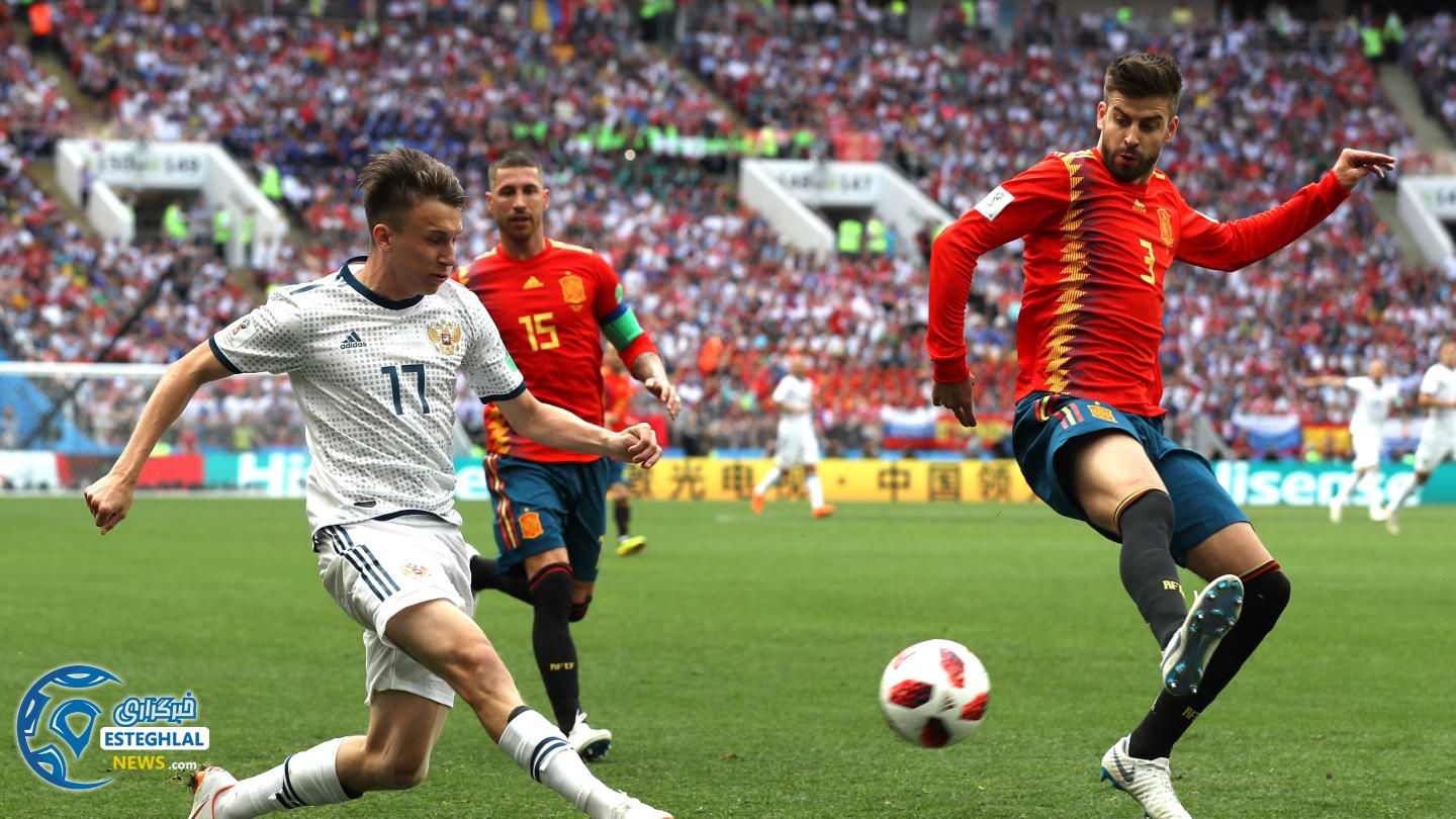 دیدار اسپانیا و روسیه