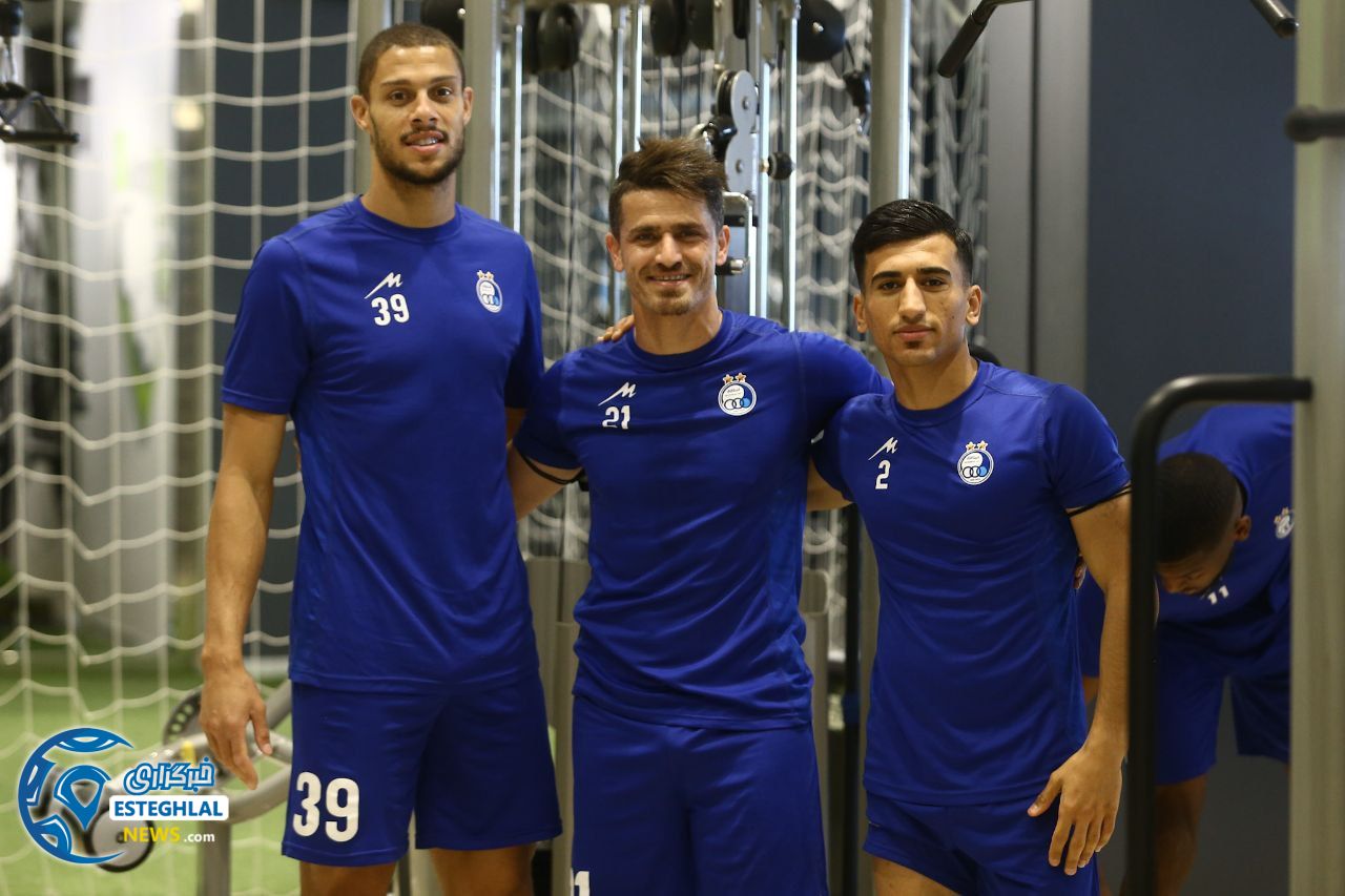 تمرین بدنسازی استقلال