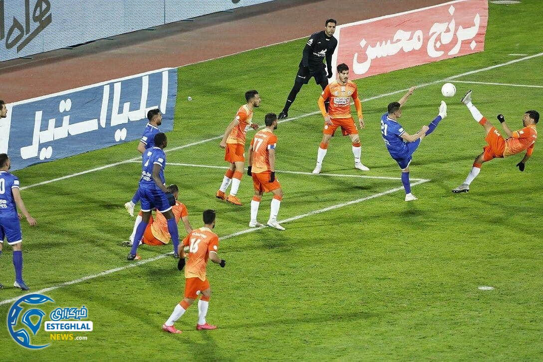 استقلال 0-1 سایپا