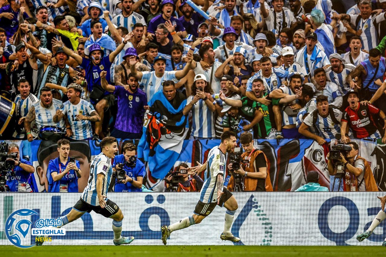 آرژانتین 2-0 مکزیک