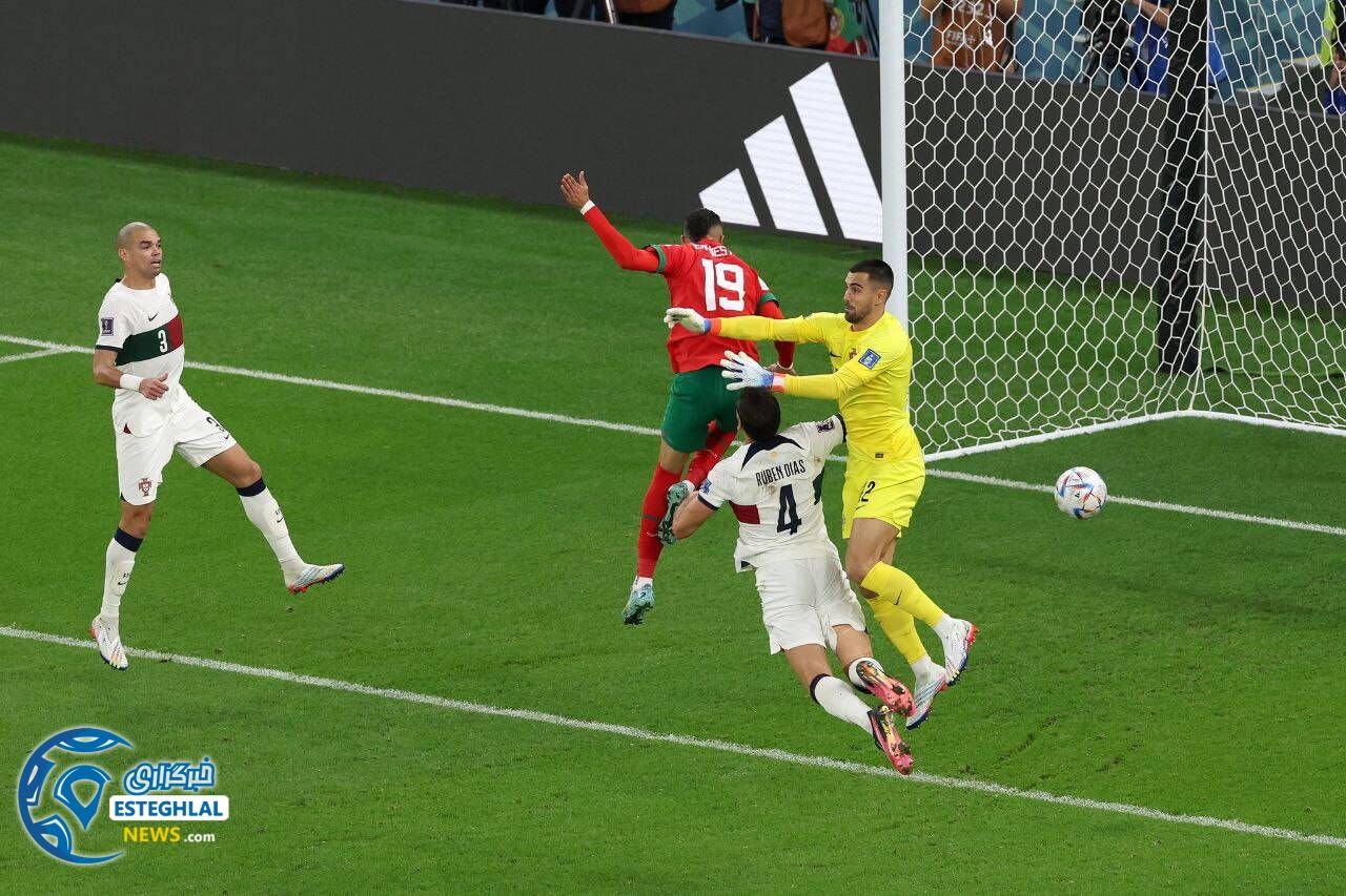 مراکش 1-0 پرتغال&nbsp;&nbsp;