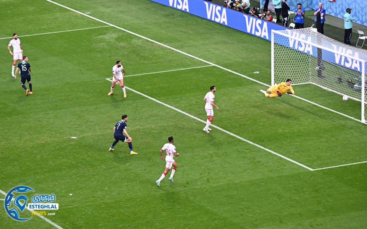 تونس 0-1 استرالیا