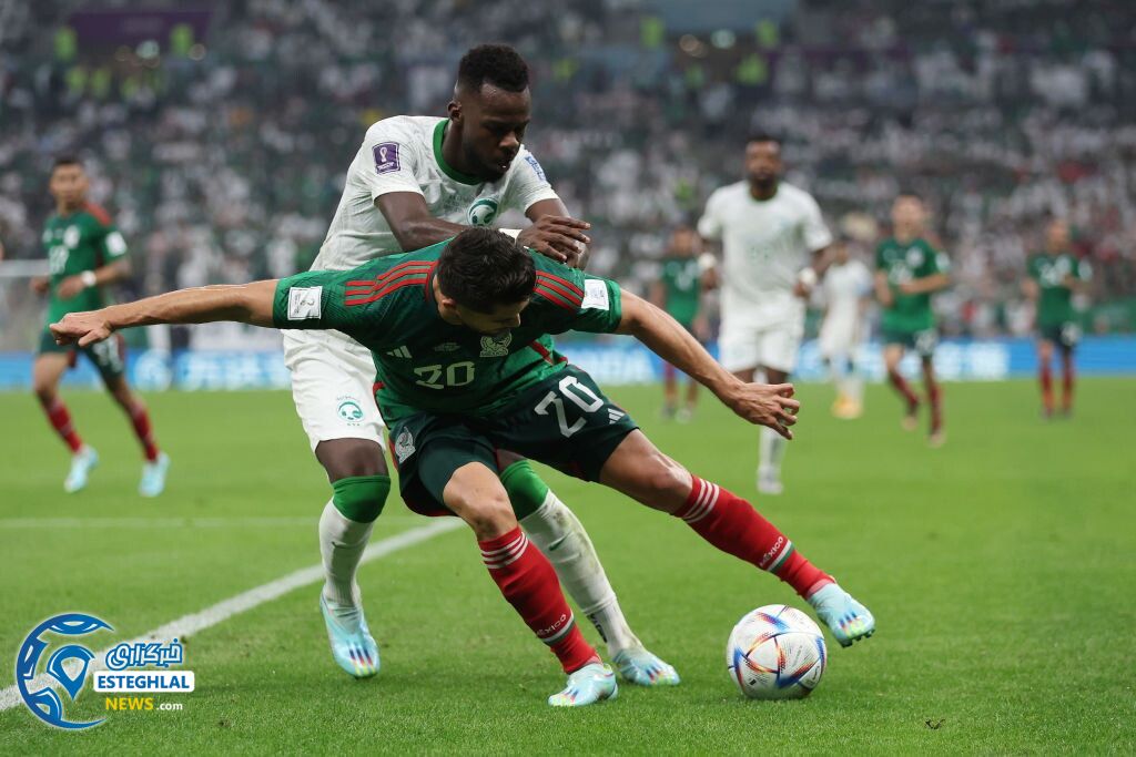 عربستان 1-2 مکزیک