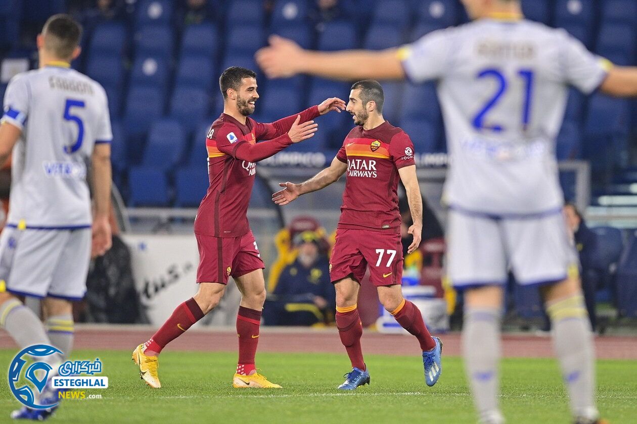 &nbsp;آاس رم 3-1 هلاس ورونا