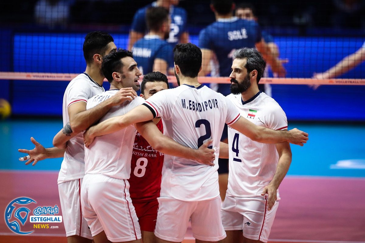 دیدار تیم ملی والیبال آرژانتین و ایران 