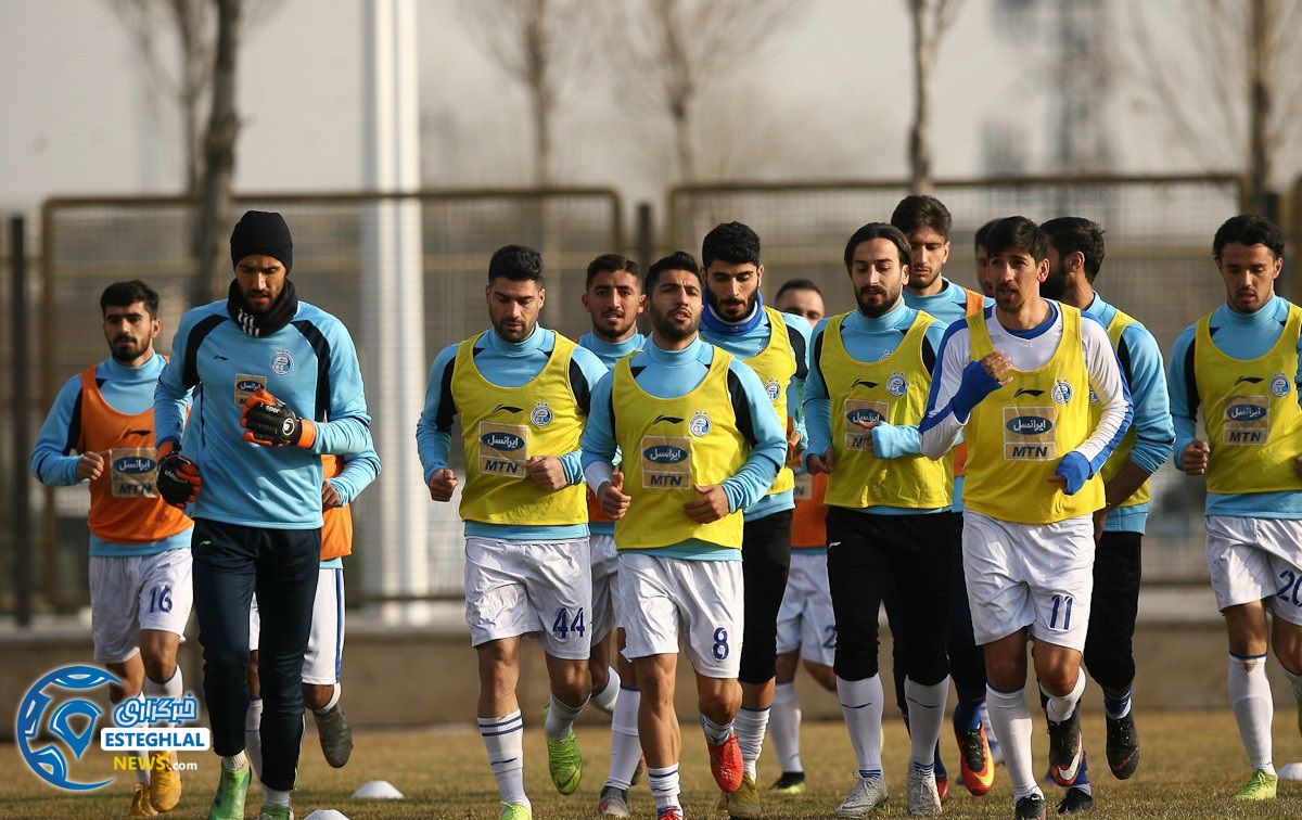 تمرین استقلال 10 بهمن ماه 97