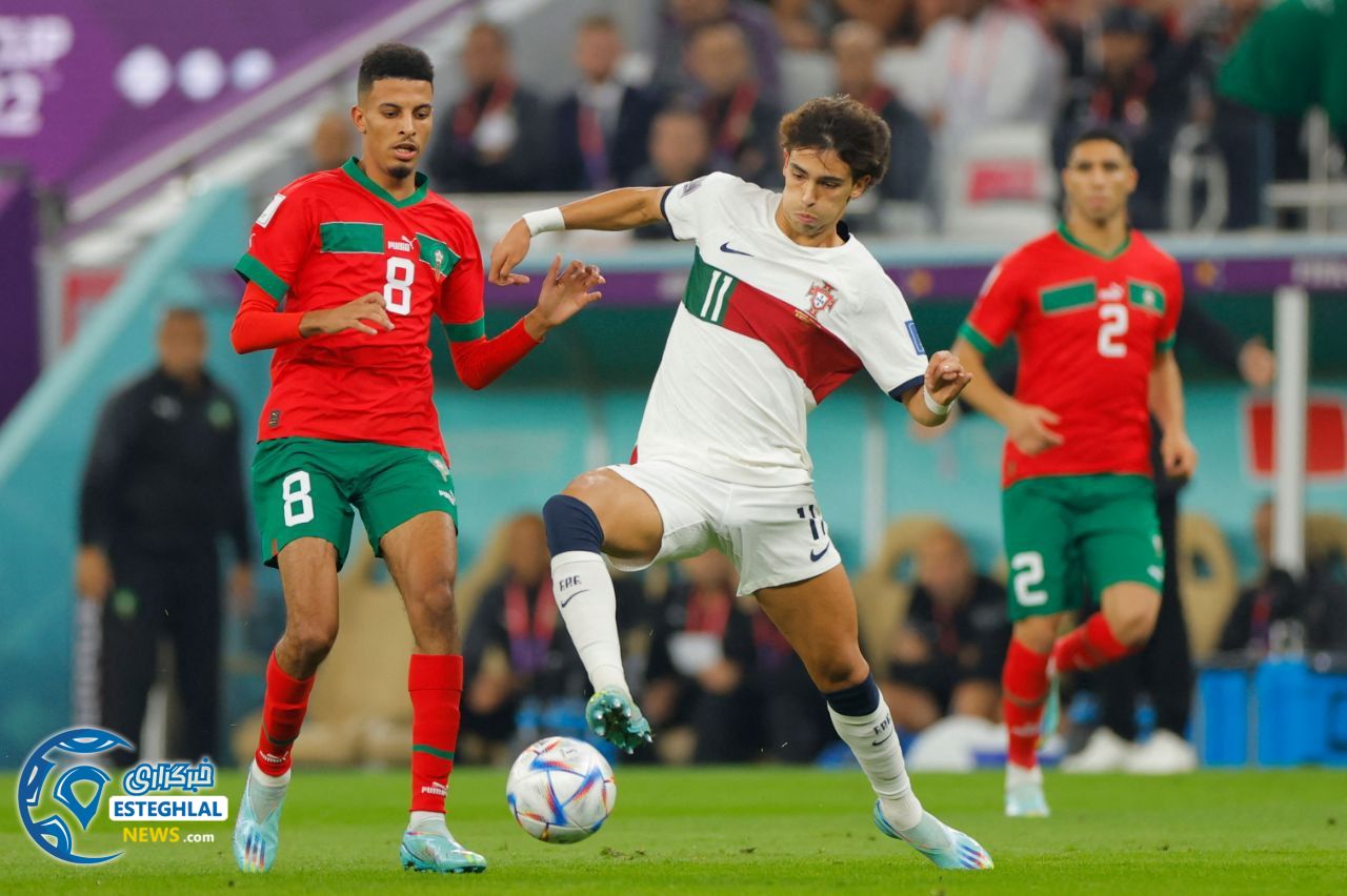 مراکش 1-0 پرتغال&nbsp;&nbsp;