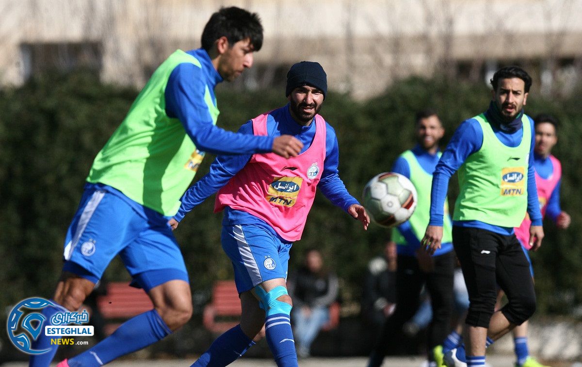 تمرین استقلال 20  دی ماه 97