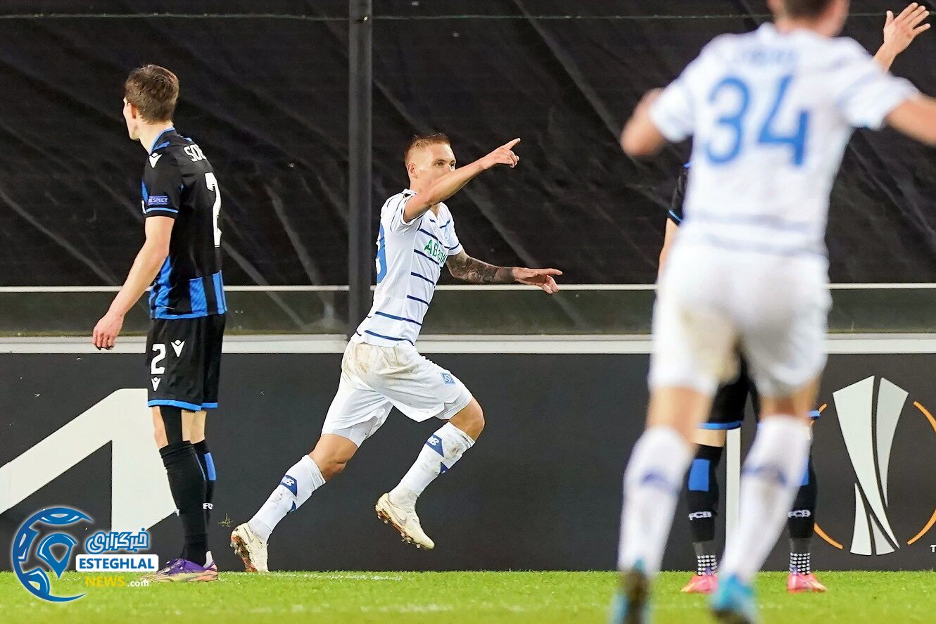 کلوب بروژ 0-1 دیناموکیف