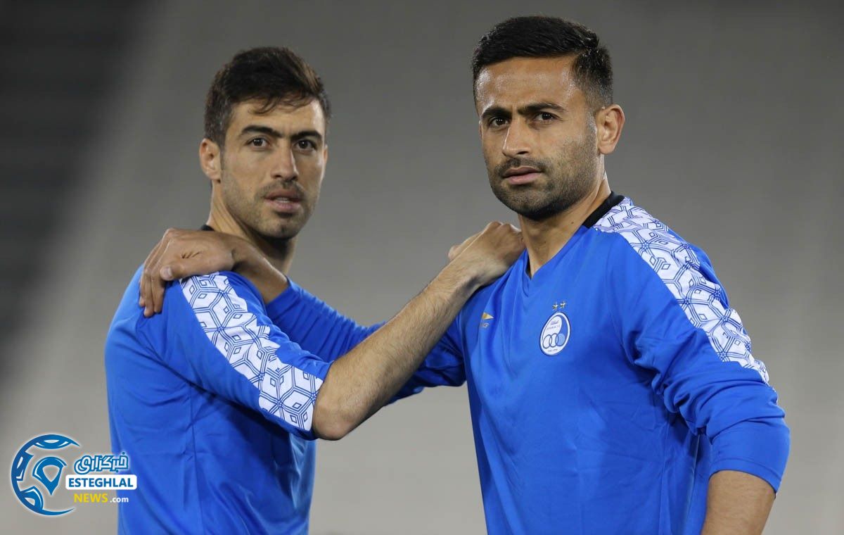 تمرین 23 بهمن ورزشگاه السد قطر