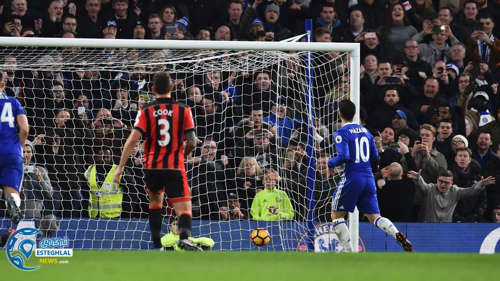 دیدار چلسی و بورنموث هفته 18 لیگ برتر انگلیس
