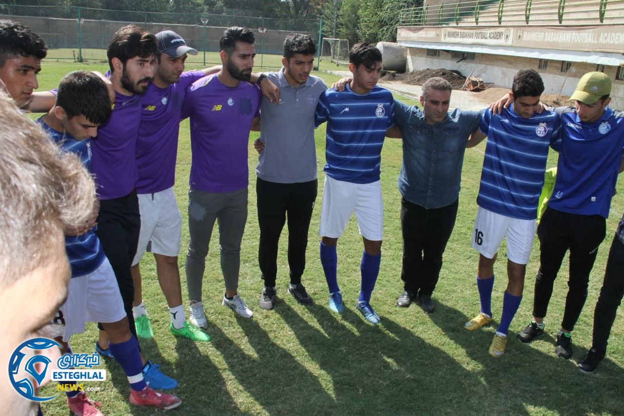 مهرانپور در جمع جوانان استقلال