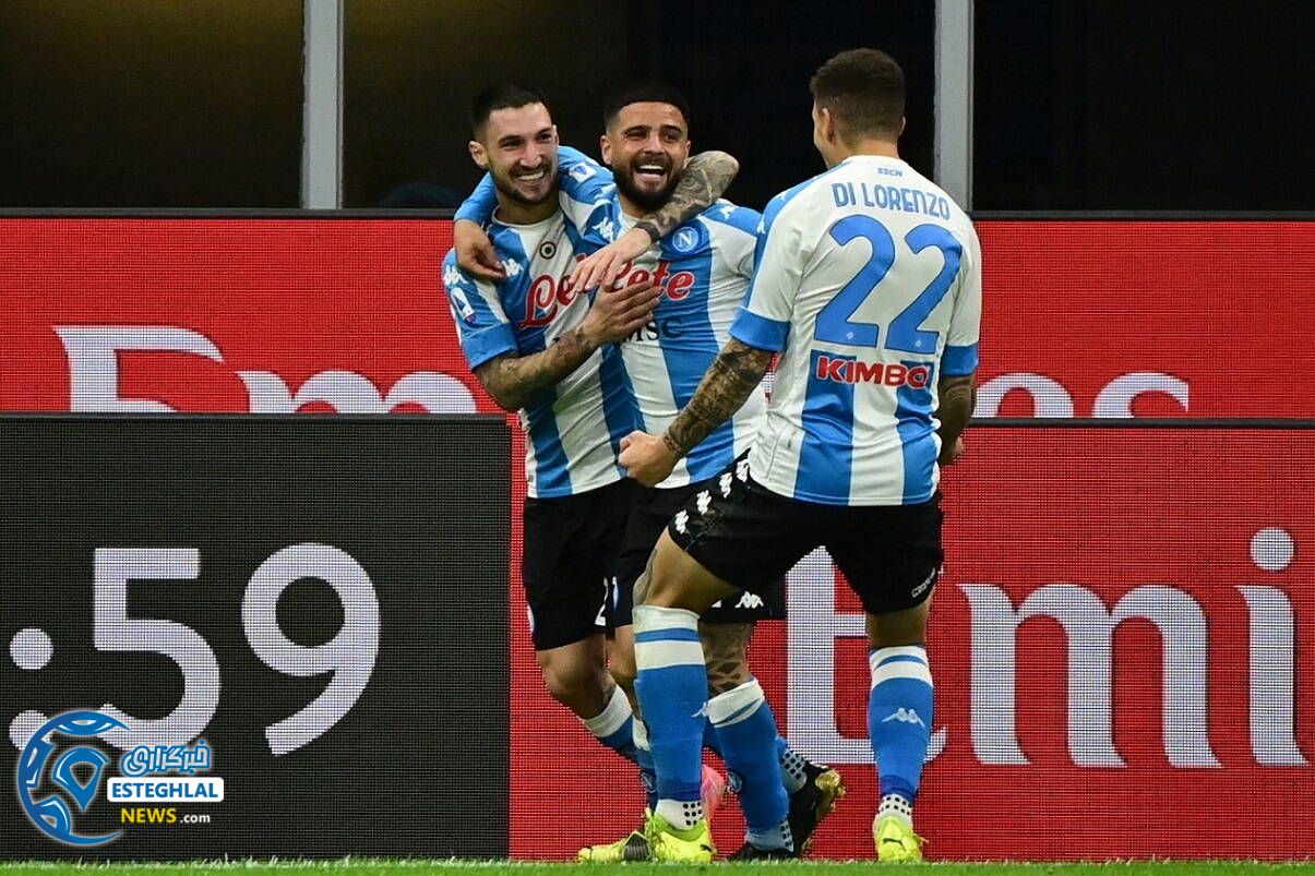 آث میلان 0-1 ناپولی