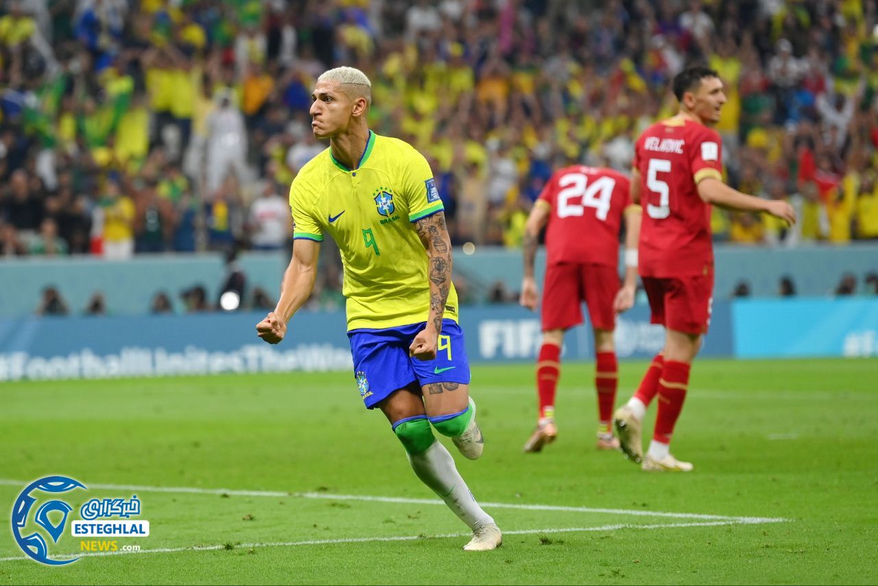 برزیل 2-0 صربستان
