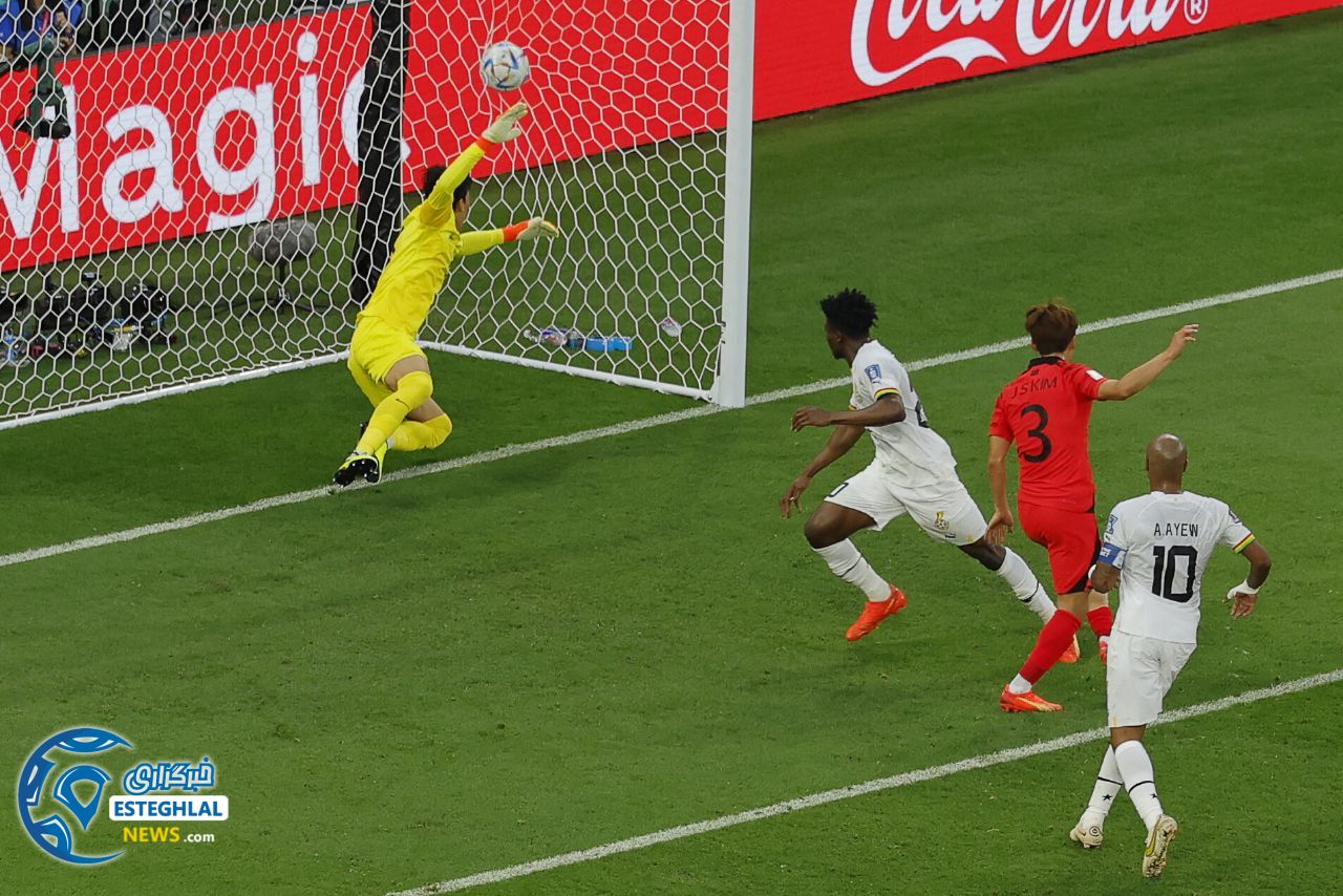 کره جنوبی 2-3 غنا