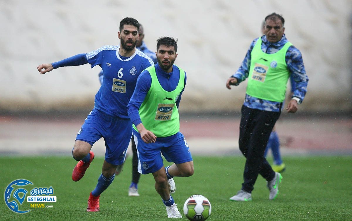 تمرین استقلال 6 فروردین 98