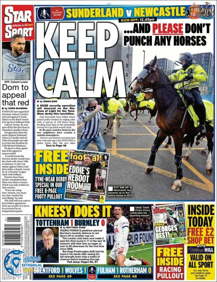 روزنامه ورزشی استار اسپورت شنبه 16 دی 1402 