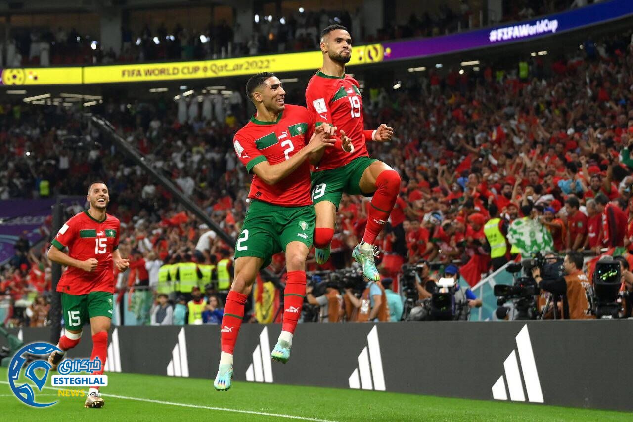 مراکش 1-0 پرتغال&nbsp;&nbsp;