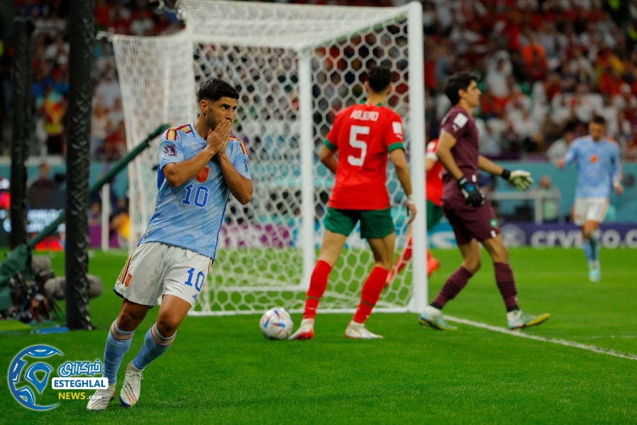 مراکش 0(3)-(0)0 اسپانیا  