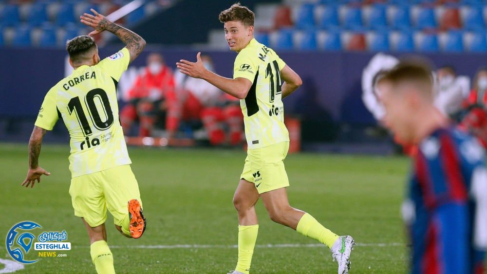 لوانته 1-1 اتلتیکومادرید