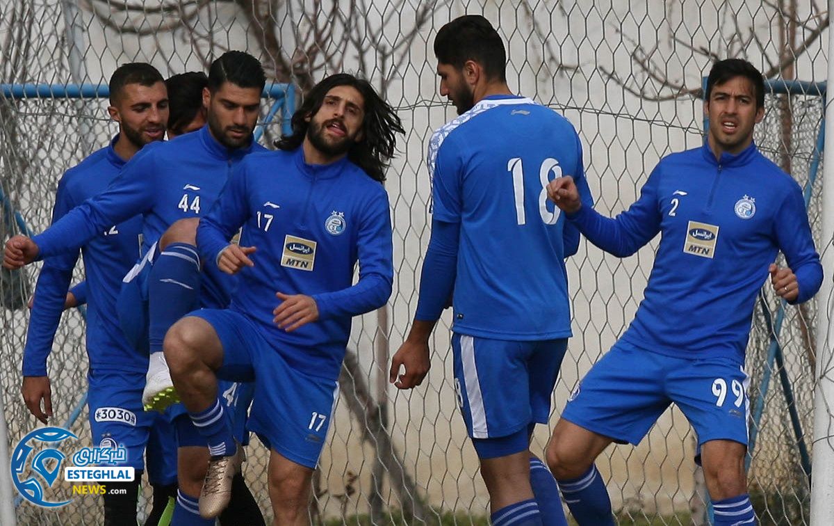 تمرین استقلال 15 اسفند ماه 97