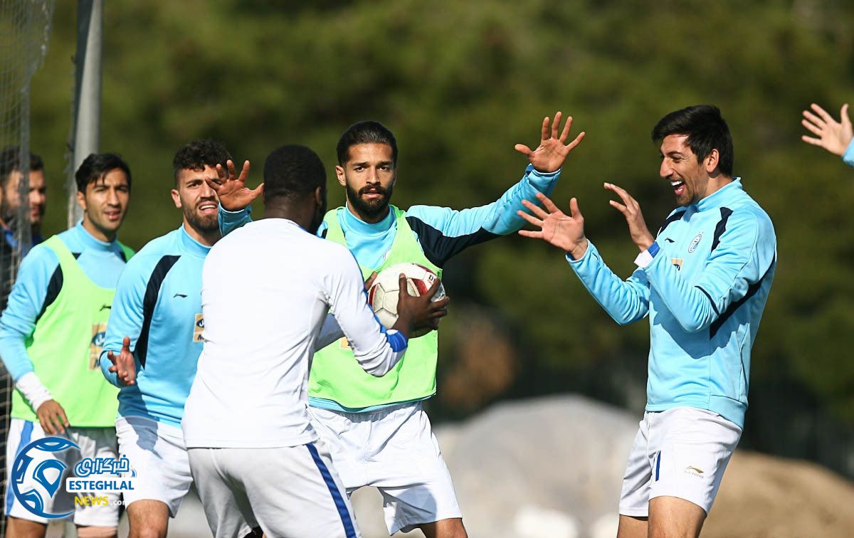 تمرین استقلال 9 فروردین 98