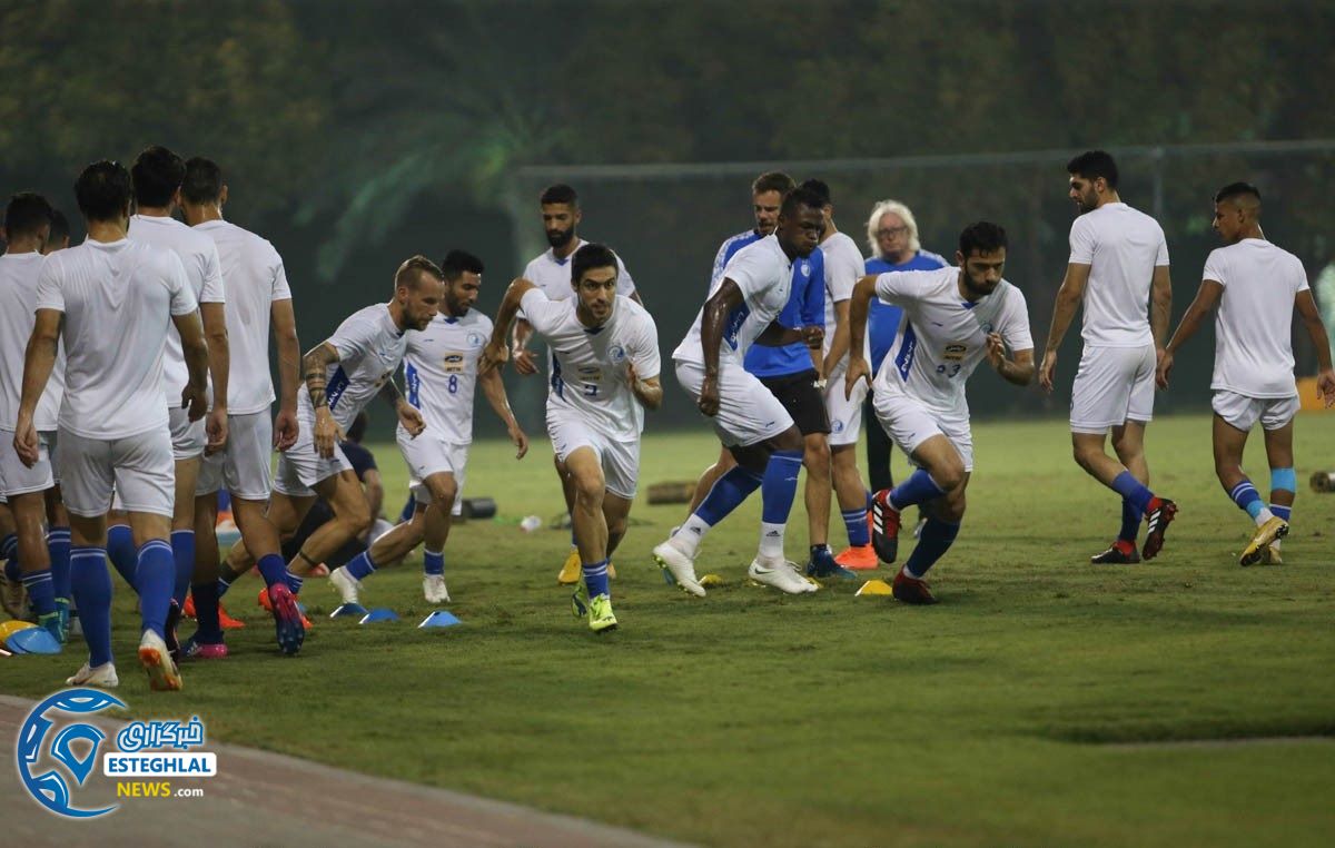 تمرین استقلال شنبه 24 شهریور 97 در دوحه قطر