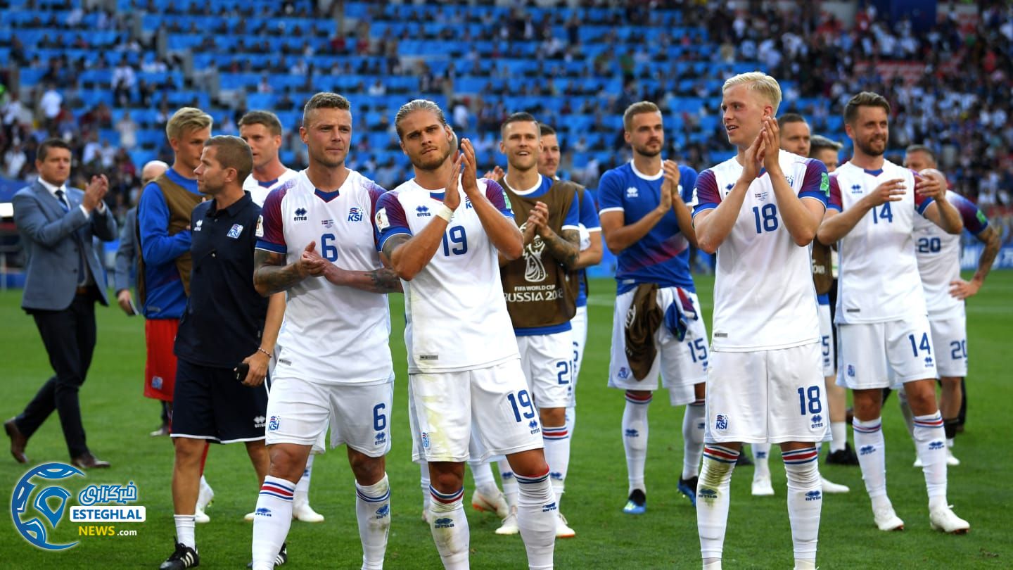 بازی آرژانتین و ایسلند