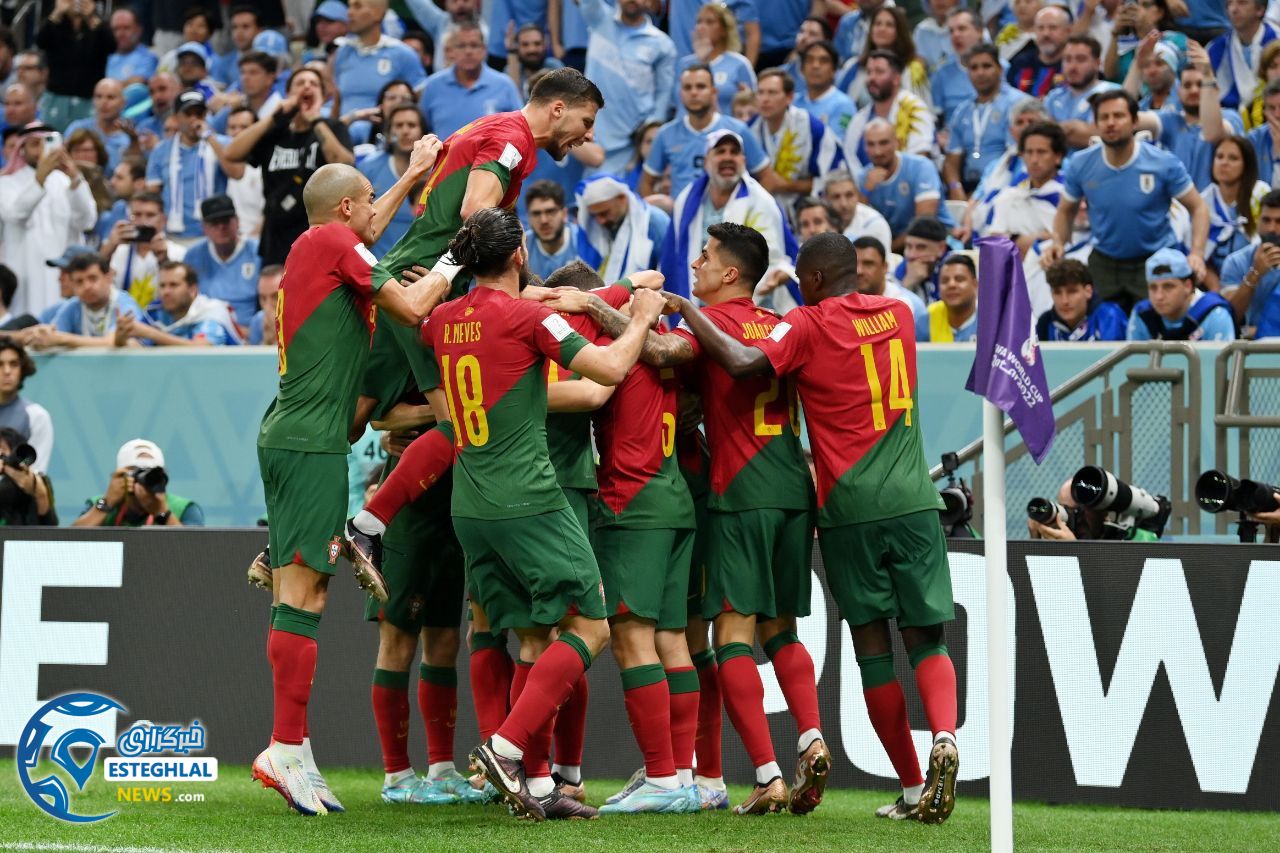 پرتغال 2-0 اروگوئه