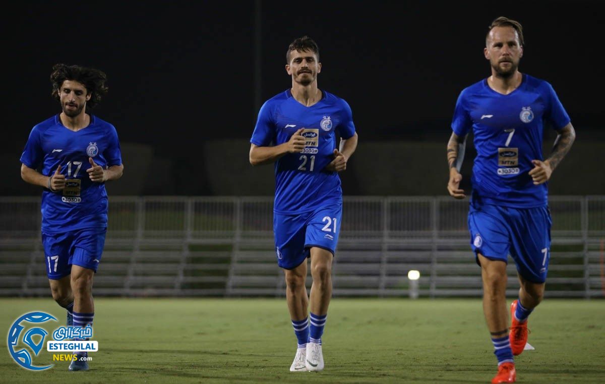 تمرین استقلال جمعه 23 شهریور 97 در دوحه فطر