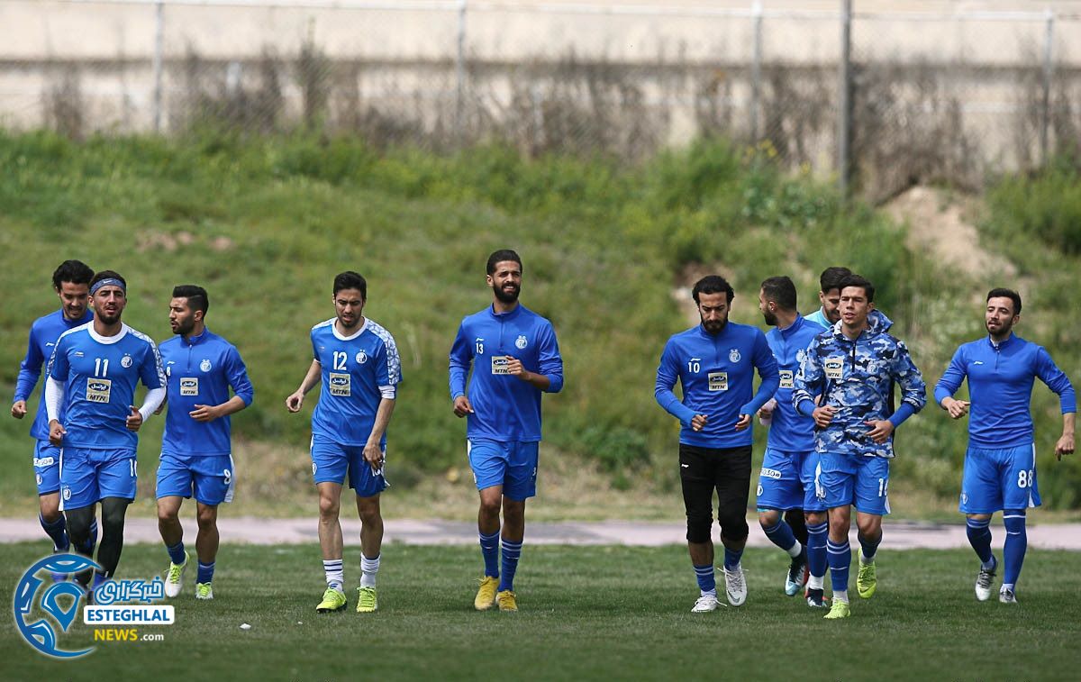 تمرین استقلال 15 فروردین 98