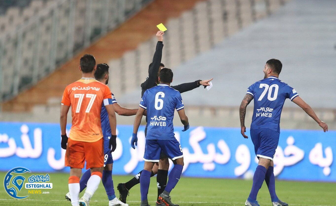 استقلال 0-1 سایپا