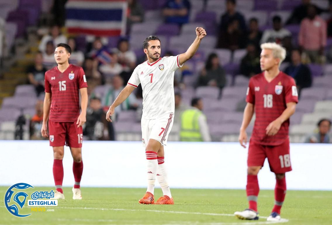 دیدار امارات و تایلند