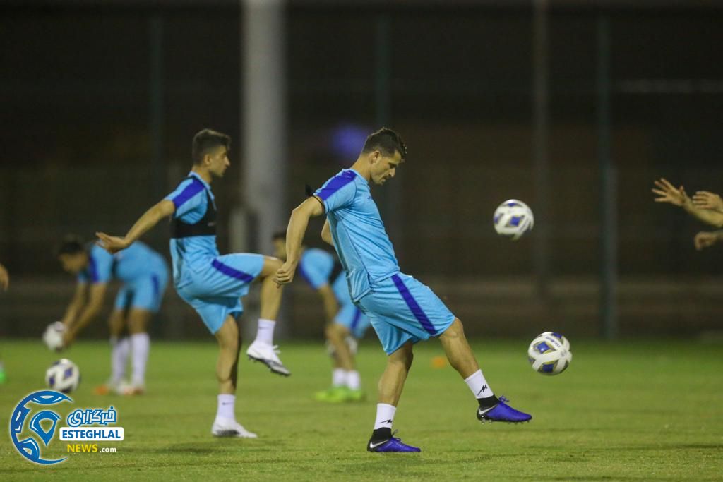 تمرین استقلال در جده