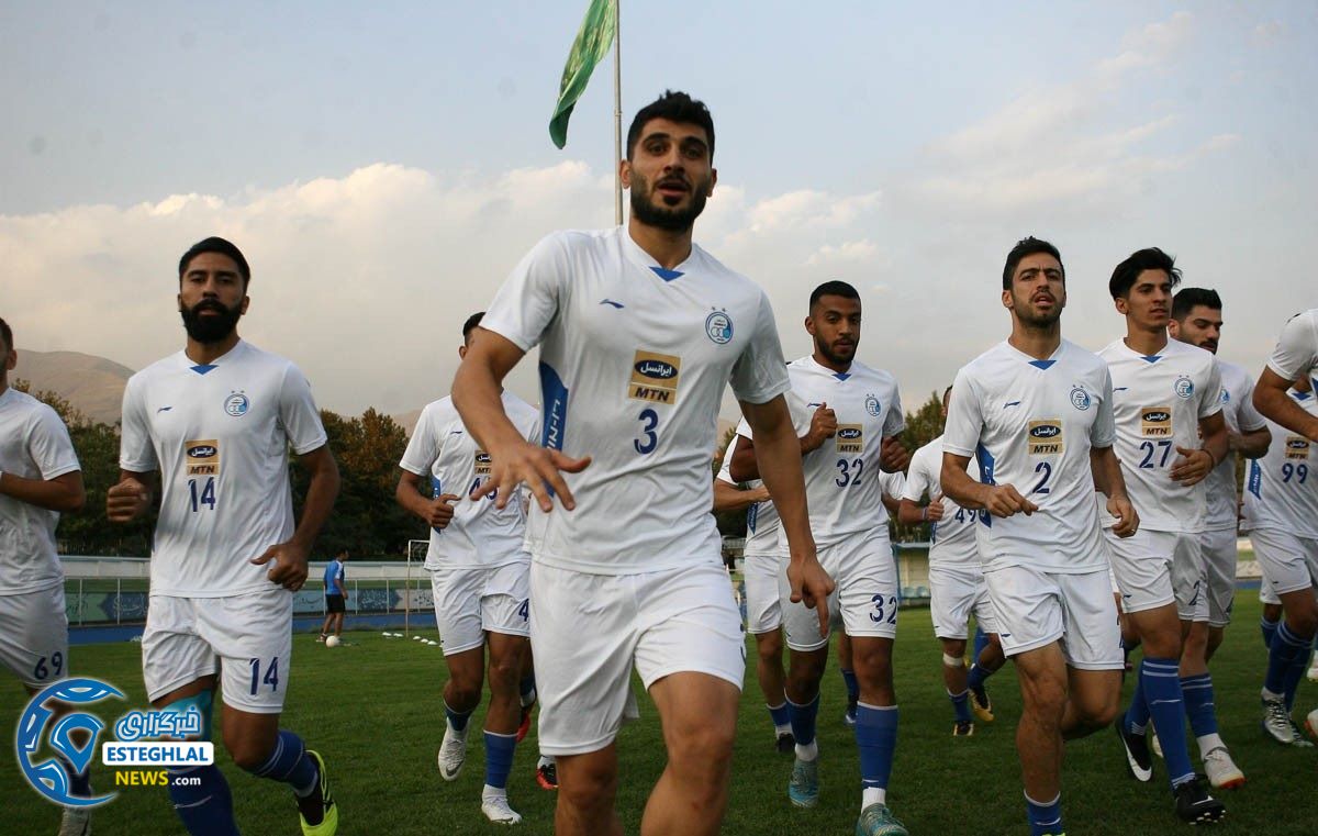 تمرین استقلال یکشنبه 11 شهریور97