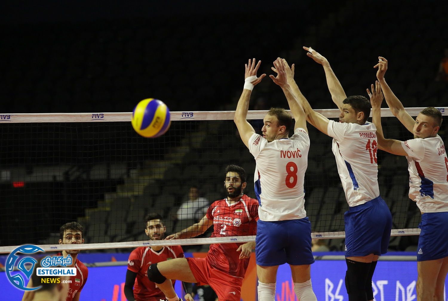 والیبال لیگ ملت های جهان 2018