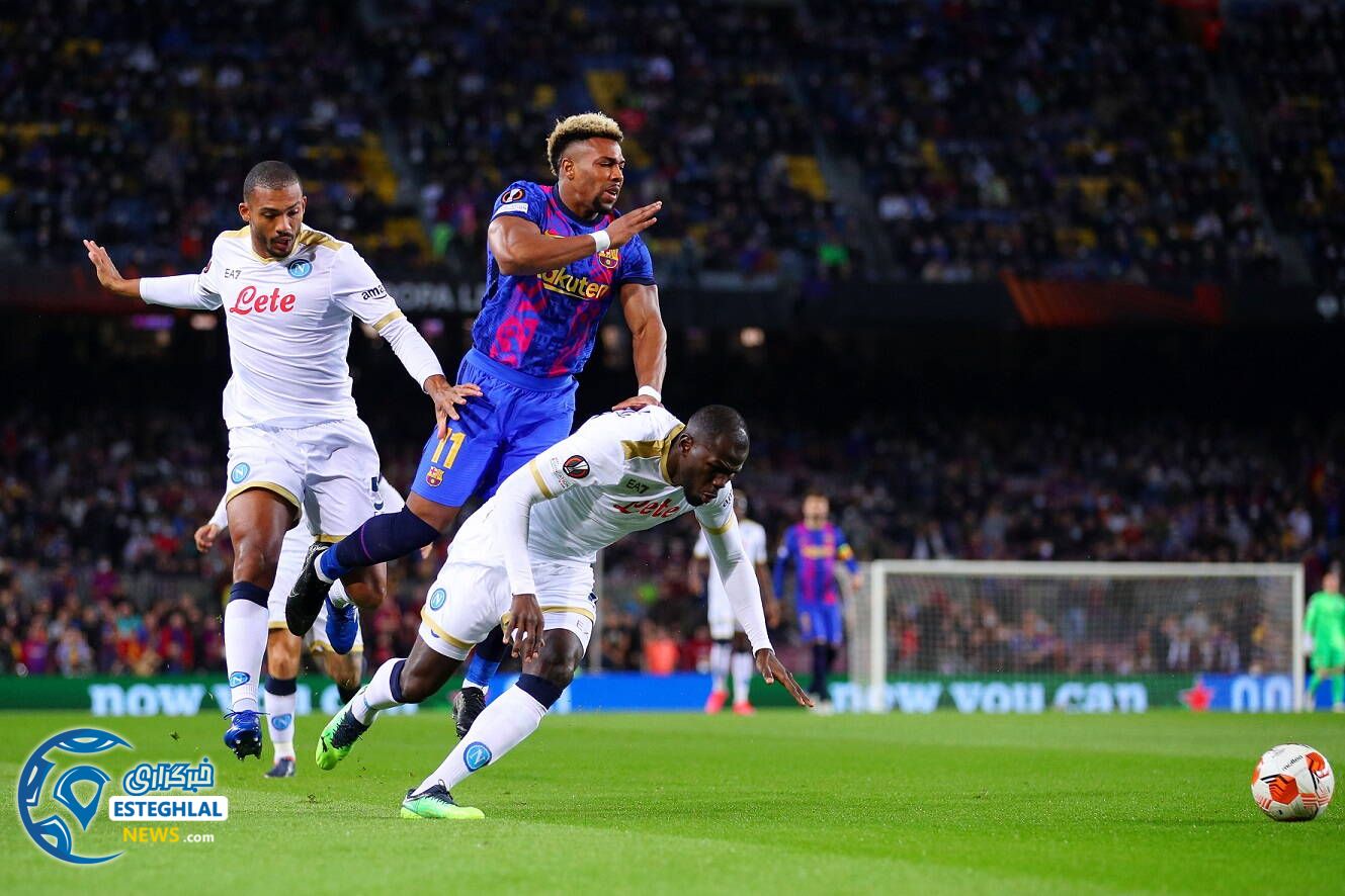 بارسلونا 1-1 ناپولی