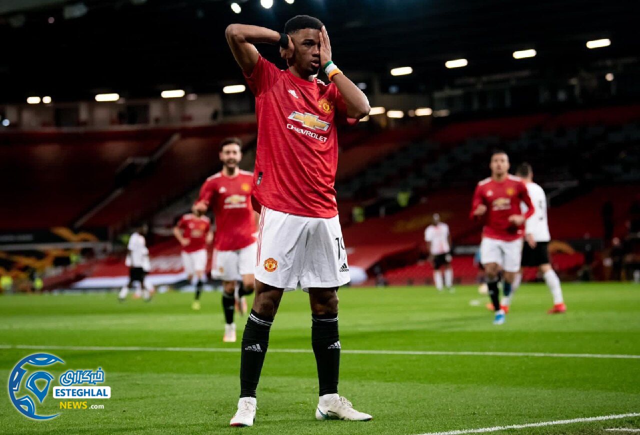 منچستریونایتد 1-1 آث میلان