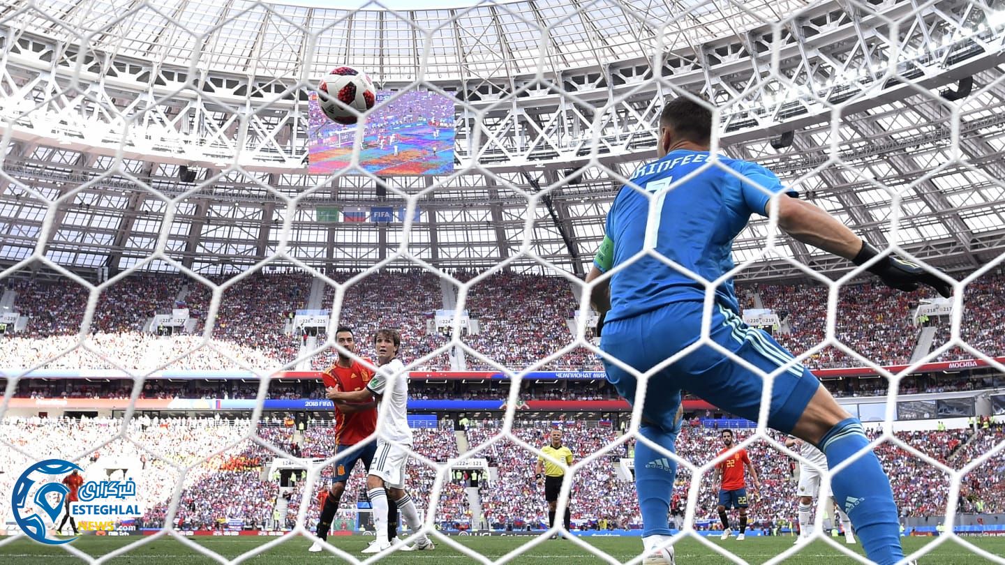 دیدار اسپانیا و روسیه