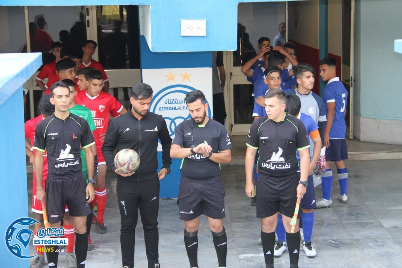 نونهالان استقلال 2-2 نونهالان حامی