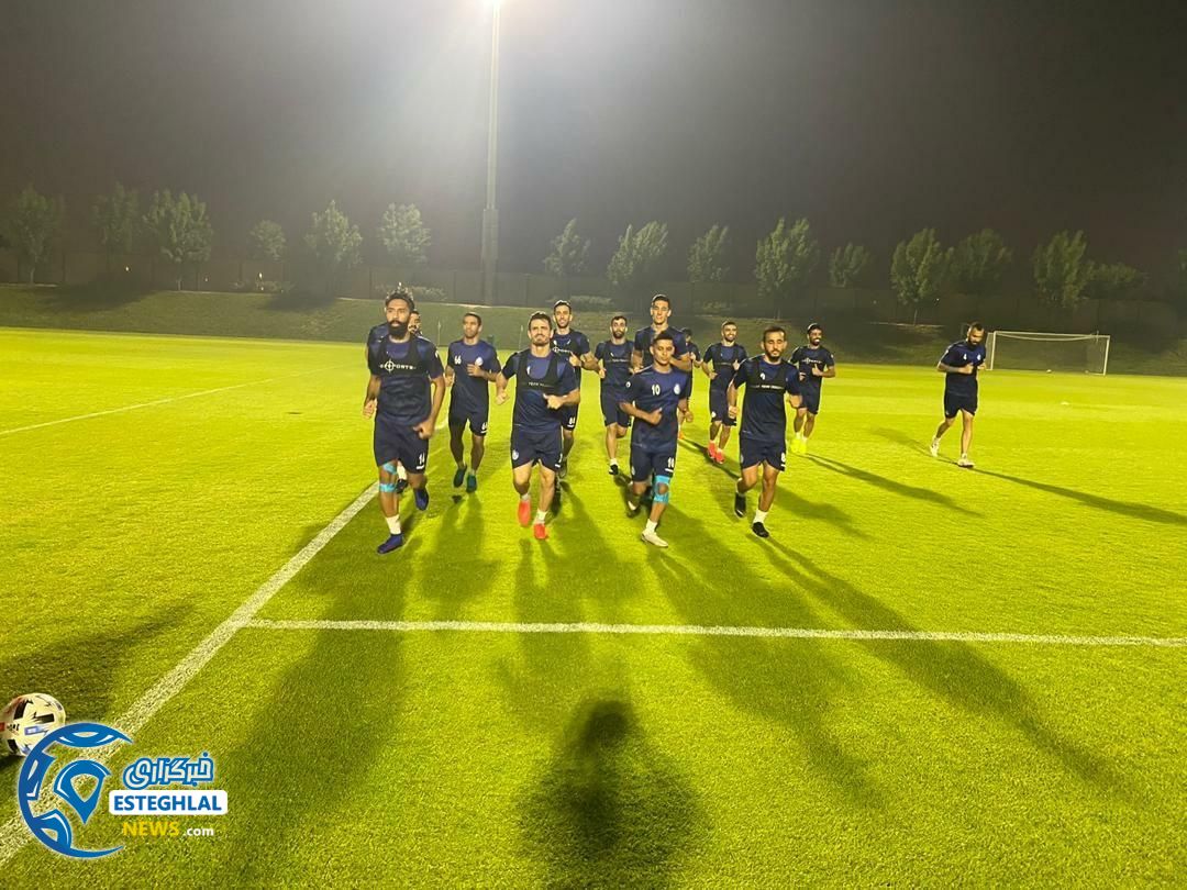 تمرین استقلال در دوحه