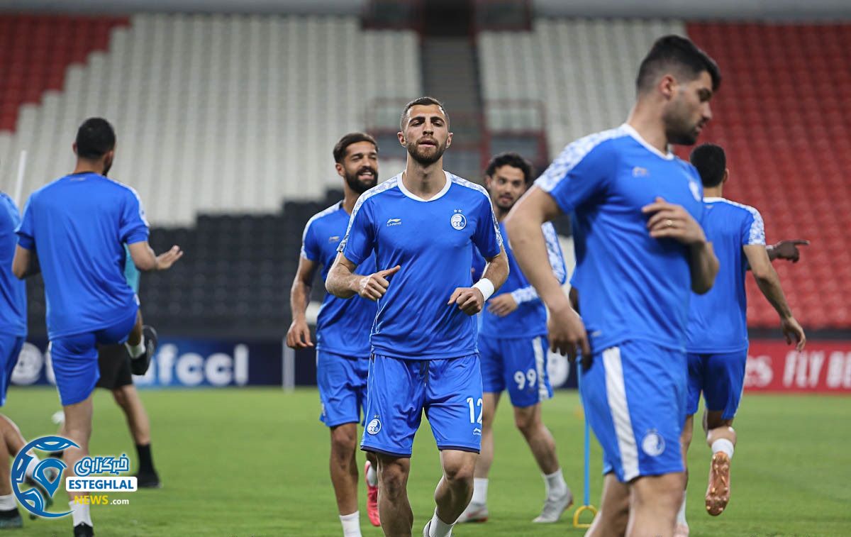 تمرین استقلال 2 اردیبهشت 98